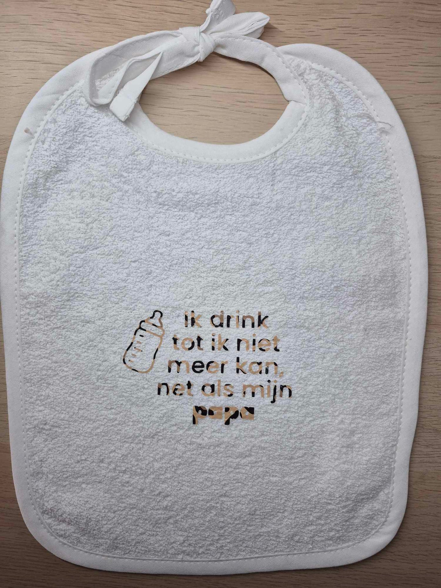 Slab met grappige tekst