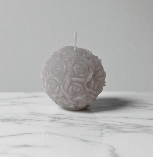 Rose Ball Candle