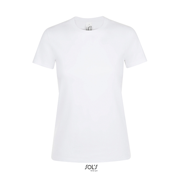 Women Ronde Hals T-schirt met bedrukking