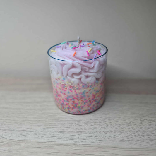 Sprinkle Happy Birthday Candle