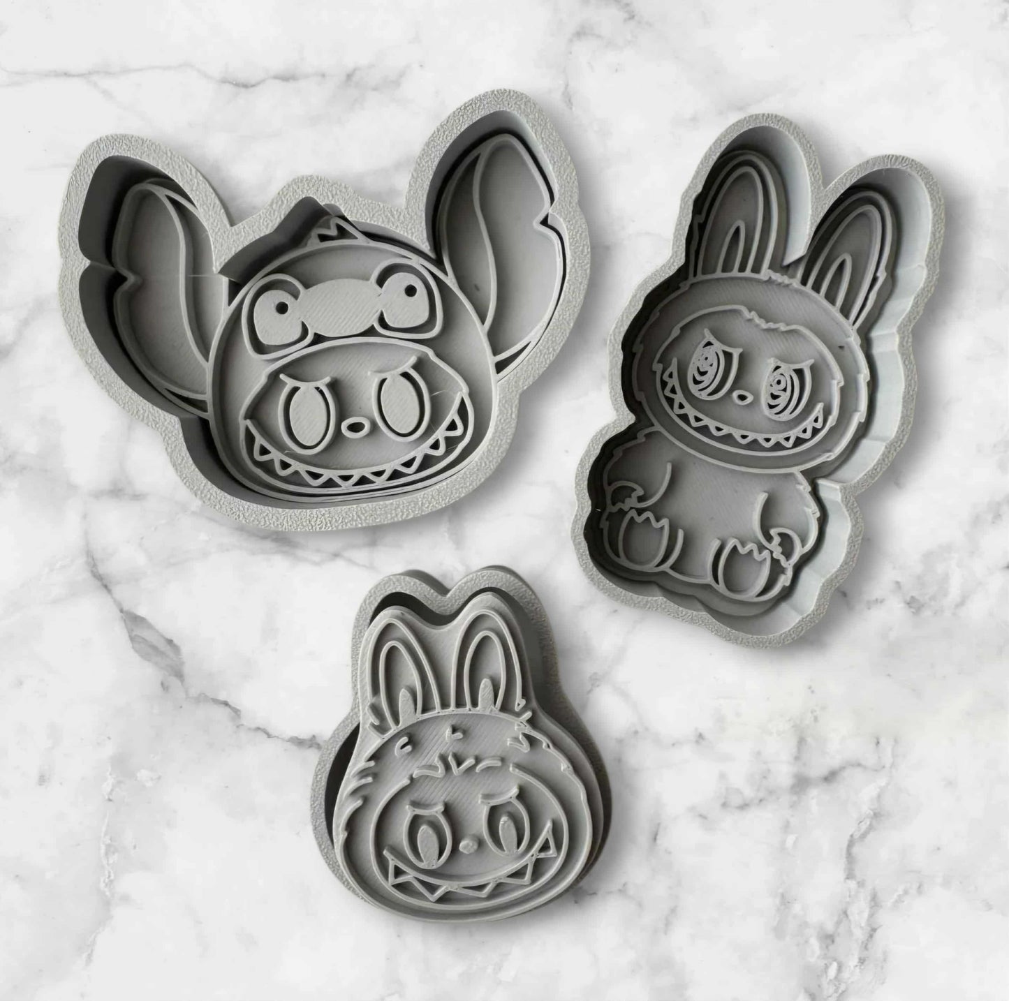 Cookie Cutters Labubu - Lafufu 'set van 3'