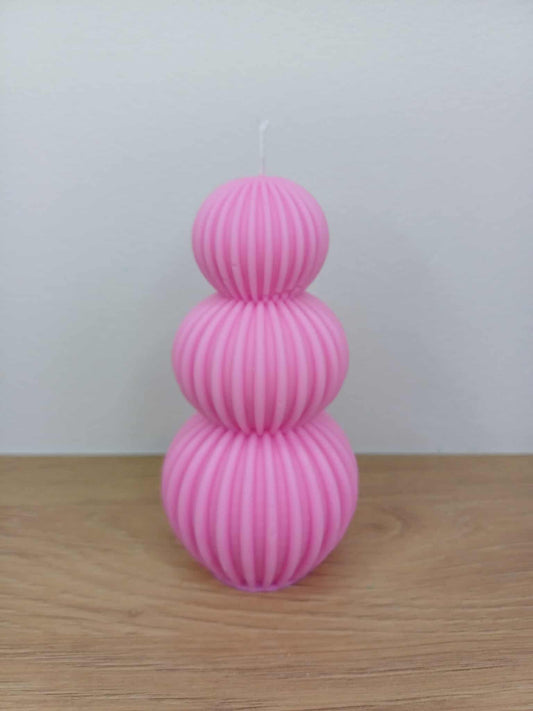 Bubbel Pillar Gestreept