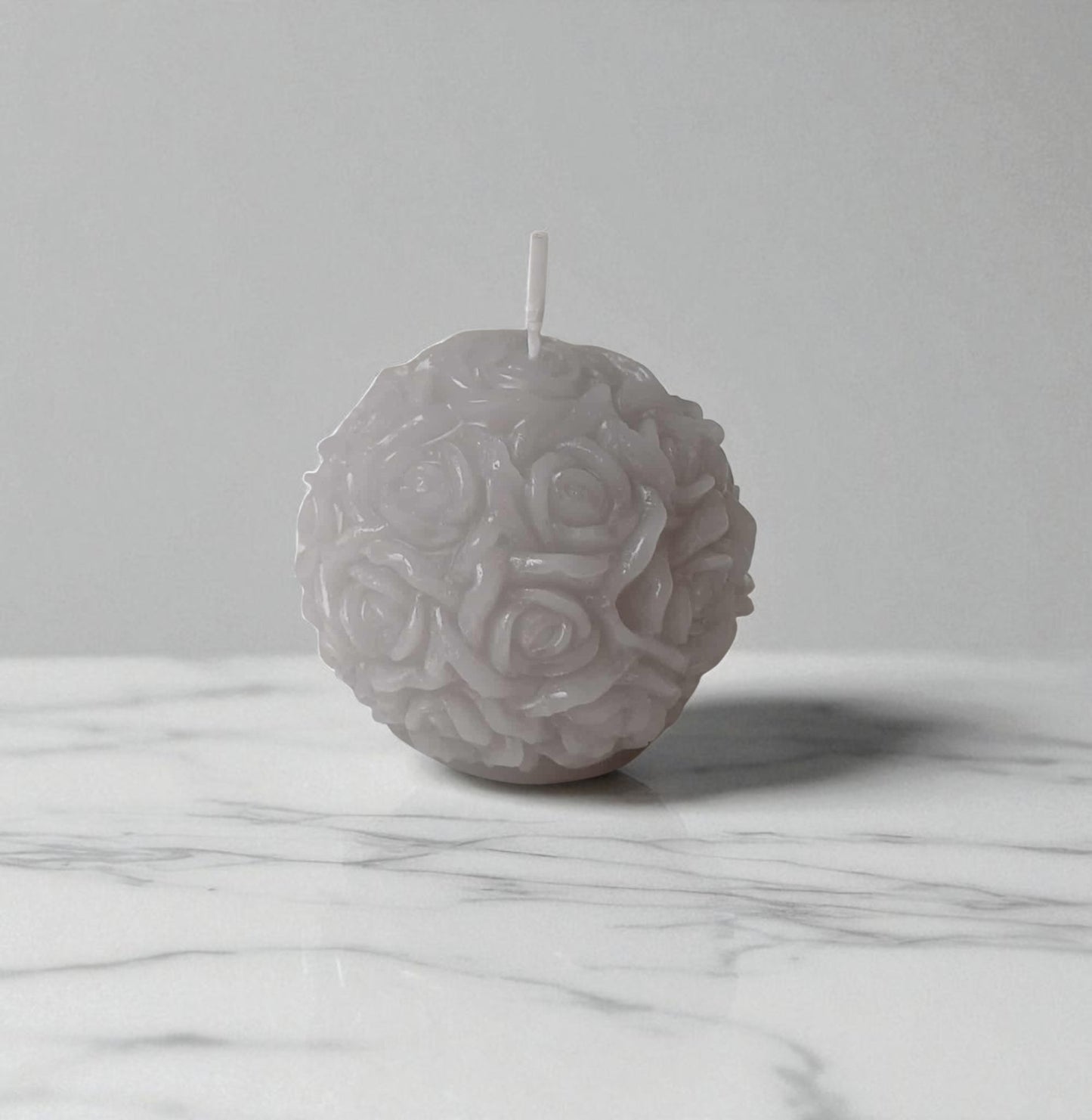 Rose Ball Candle