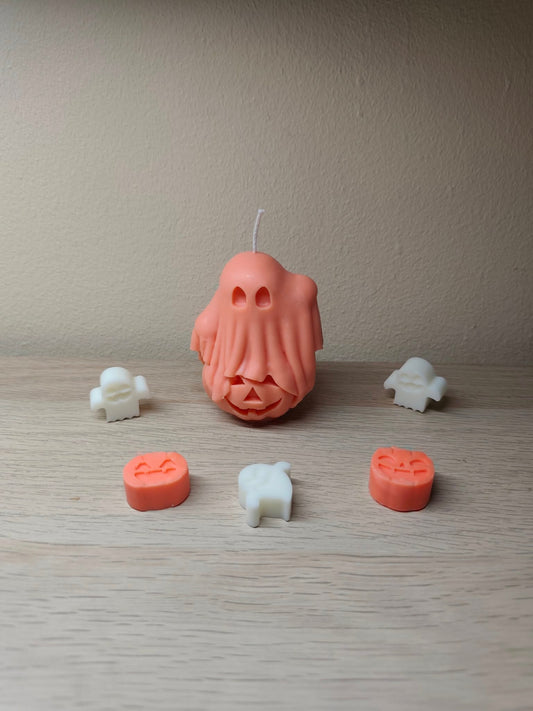 Freddy Pumpkin - Ghost Candle