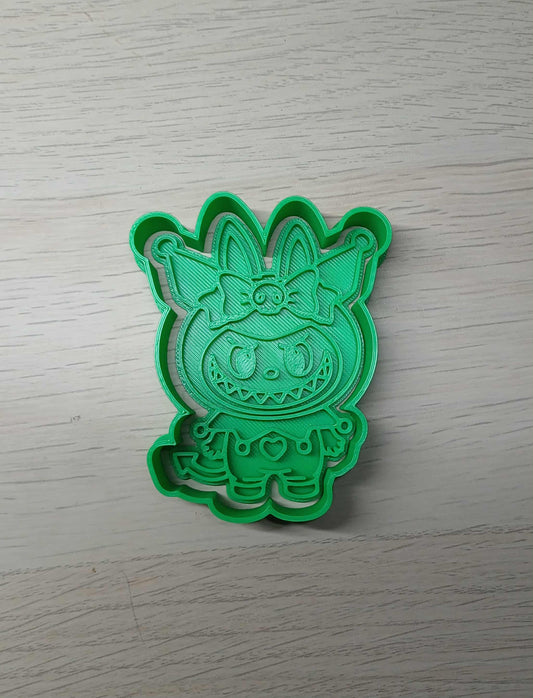 Cookie Cutter Labubu - Lafufu 'Kuromi'
