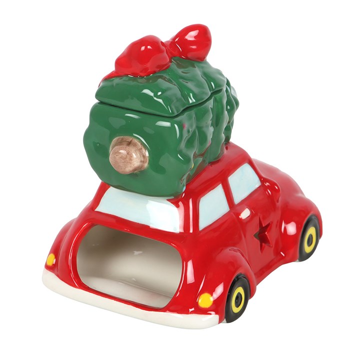 Car with Christmas Tree Oil Burner