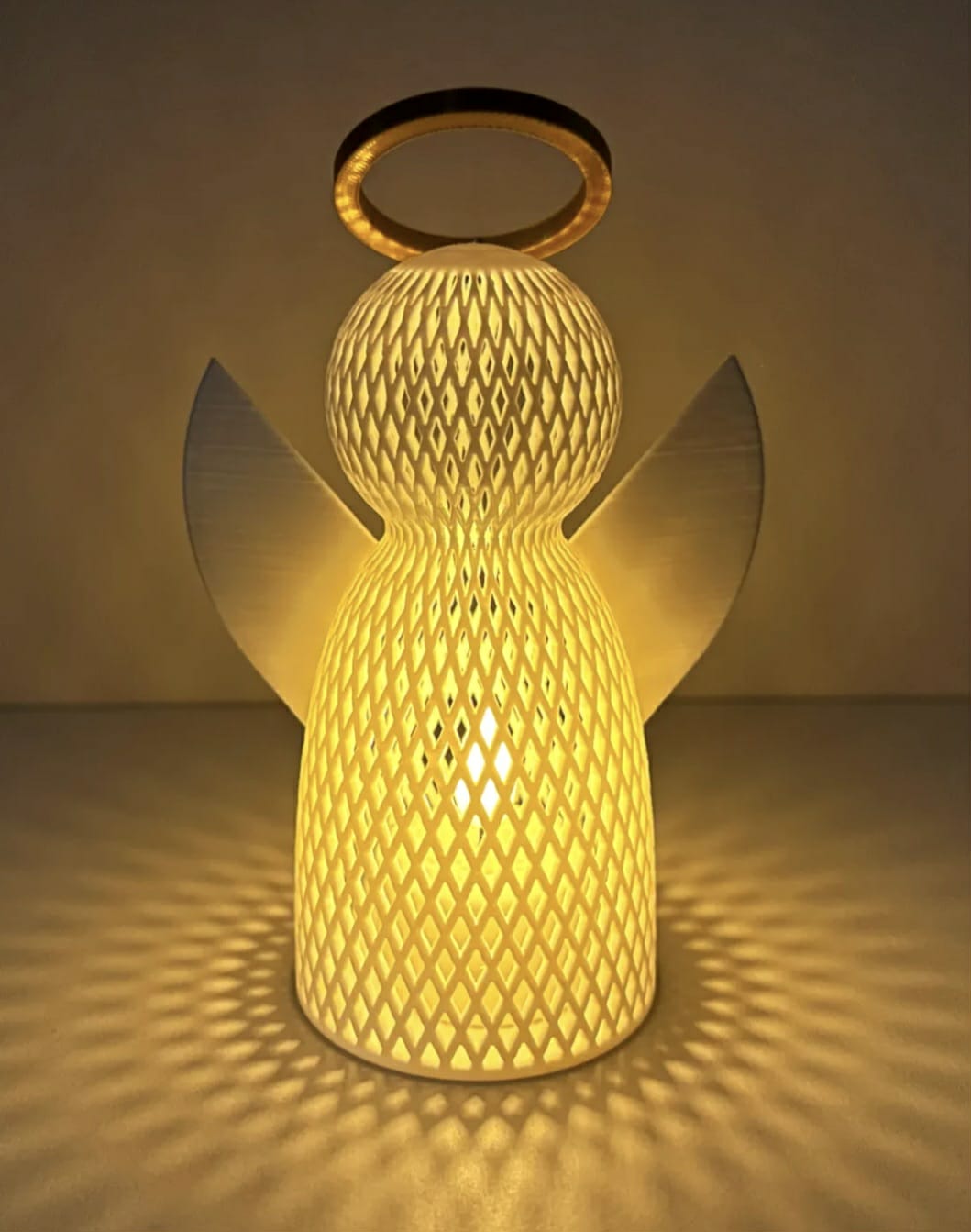 Meshed Angel Led Light