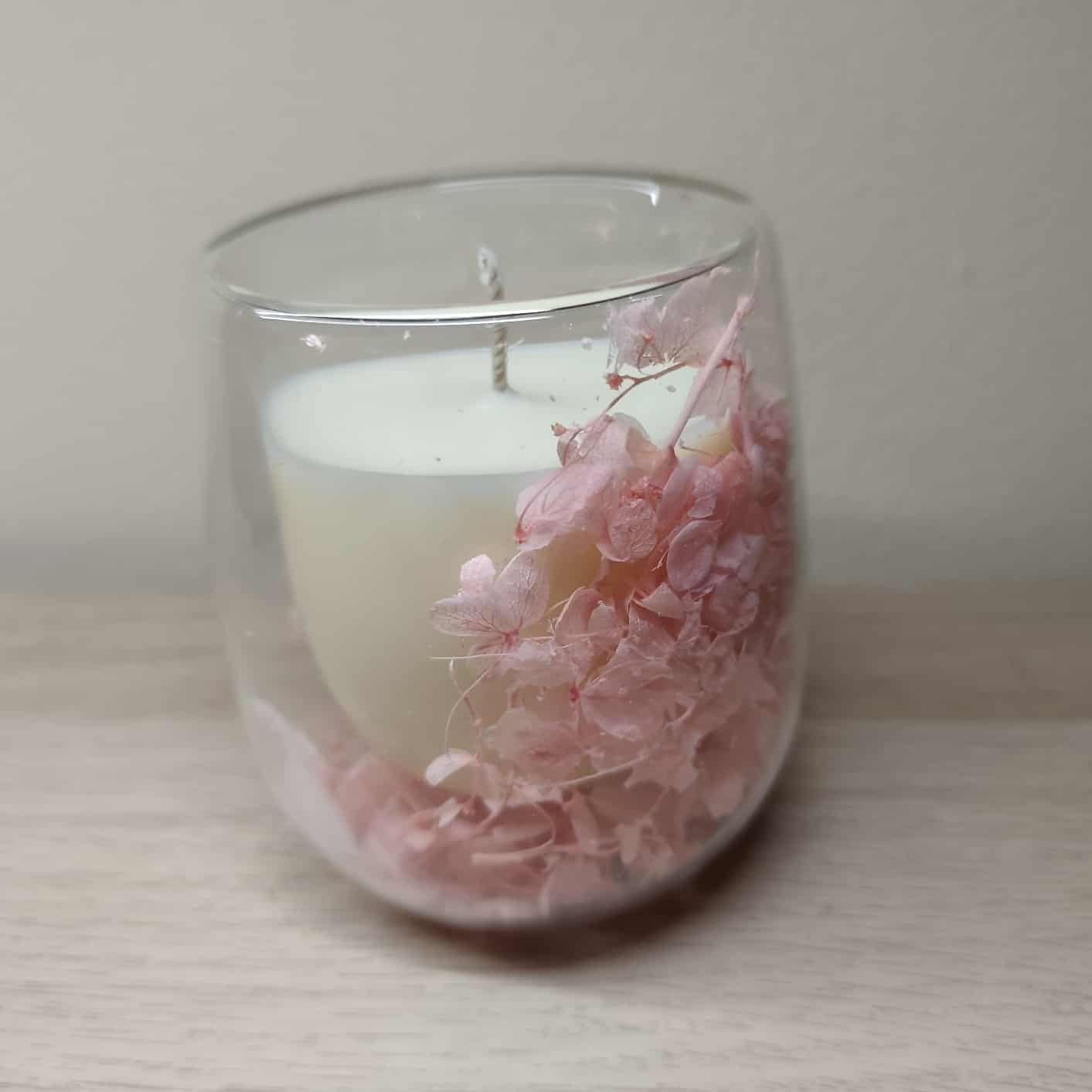 Botanical Hydrangea Pink