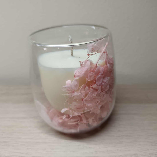 Botanical Hydrangea Pink