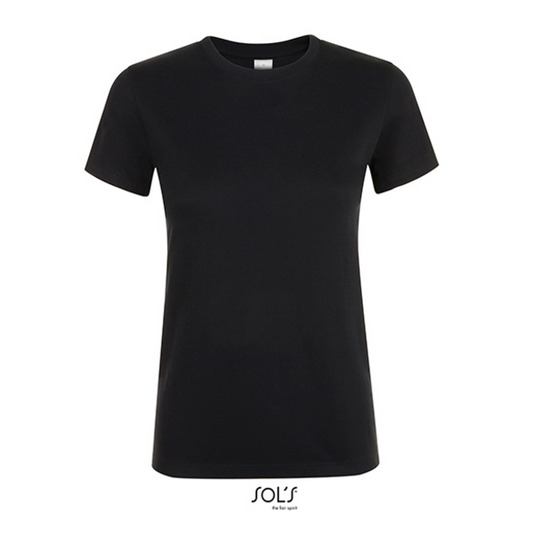 Women Ronde Hals T-schirt met bedrukking