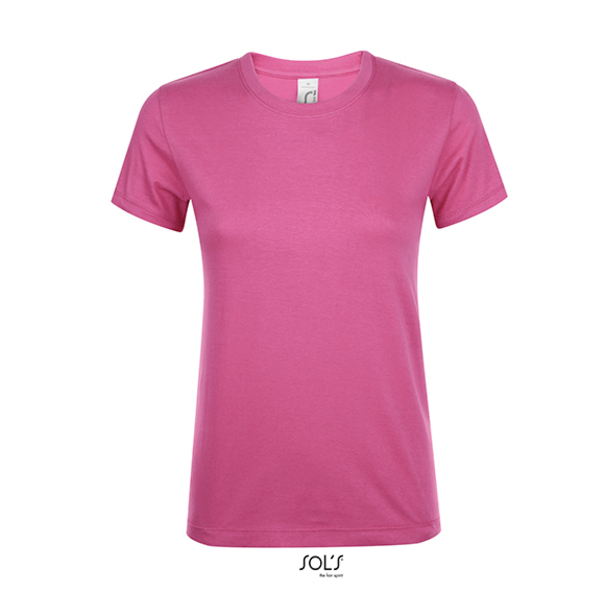 Women Ronde Hals T-schirt met bedrukking