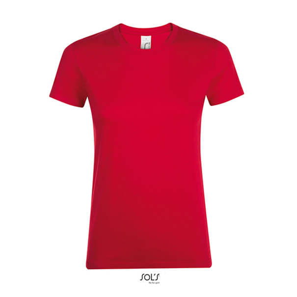 Women Ronde Hals T-schirt met bedrukking